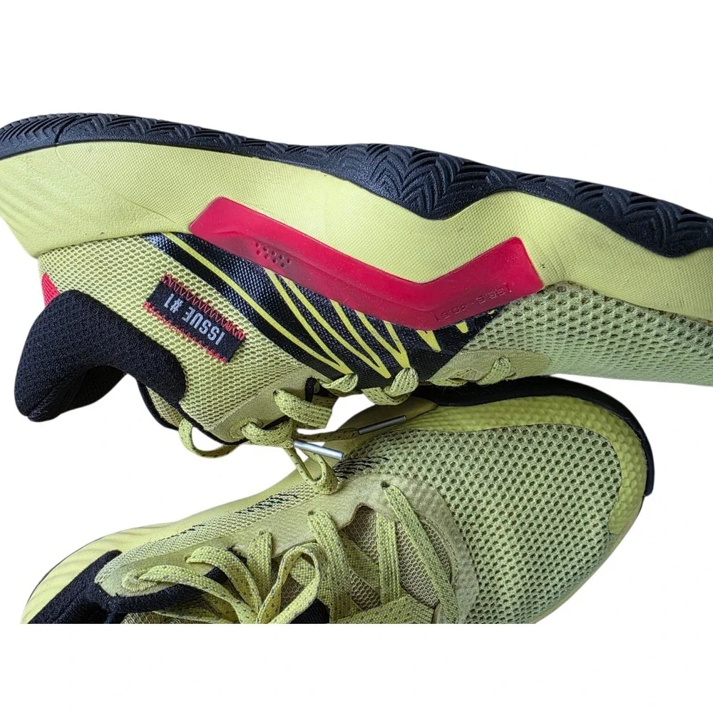 Adidas D.O.N. Issue #1 Shock Yellow Donovan Mitchell Mens Shoes Size 6.5